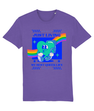 Load image into Gallery viewer, Just Living My Best Queer Life T&#39;Shirt
