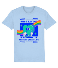 Load image into Gallery viewer, Just Living My Best Queer Life T&#39;Shirt
