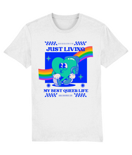 Load image into Gallery viewer, Just Living My Best Queer Life T&#39;Shirt
