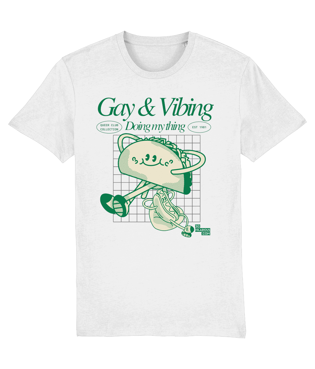 Gay & Vibing Retro Snacks T'Shirt