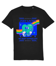 Load image into Gallery viewer, Just Living My Best Queer Life T&#39;Shirt
