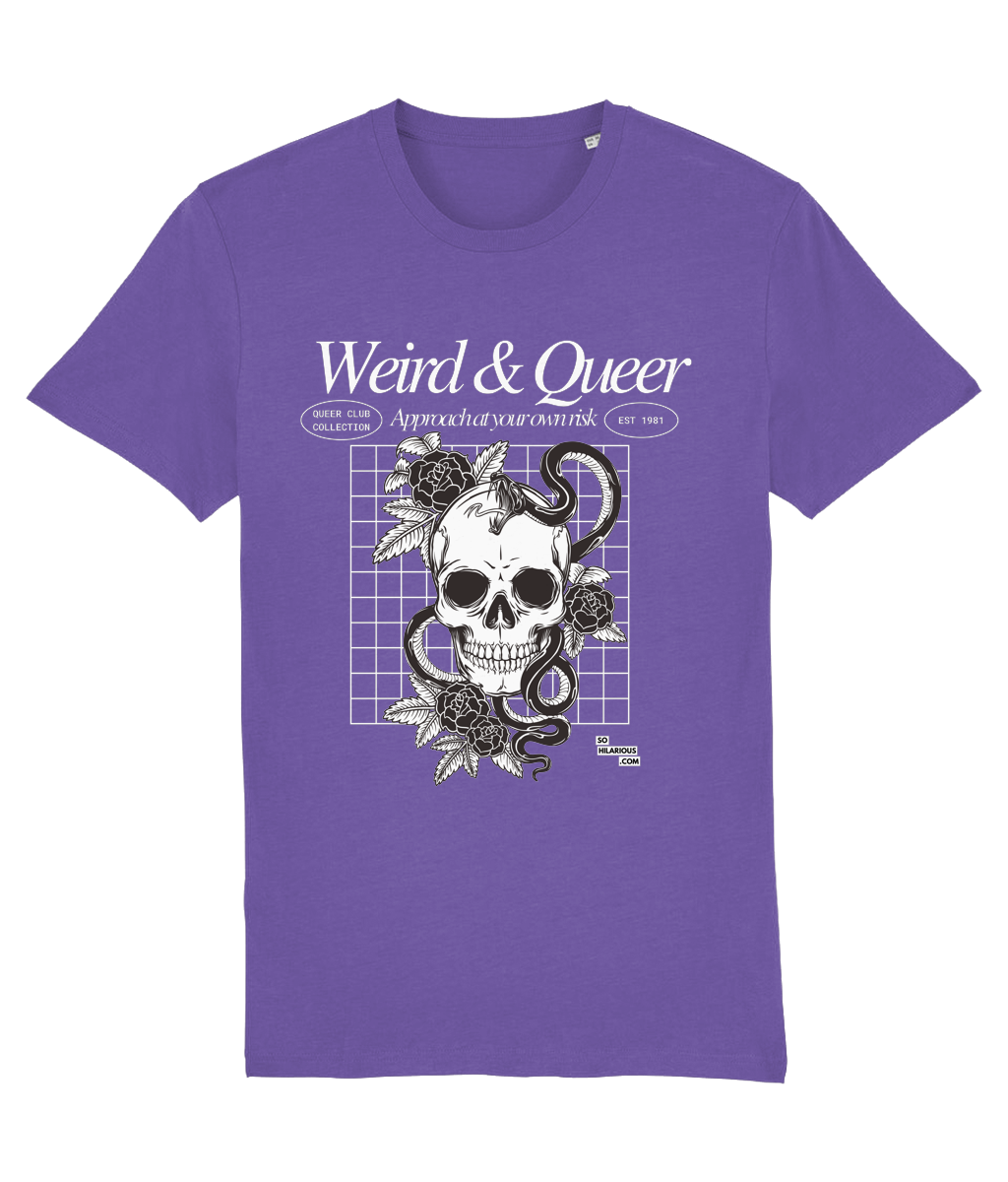 Weird & Queer Skull T'Shirt