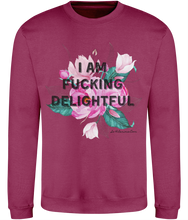 Load image into Gallery viewer, I am fucking delightful Sweatshirt
