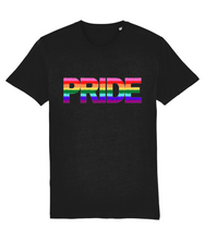 Load image into Gallery viewer, Gay Pride LGBTQ+ Flag Organic Cotton T&#39;Shirt
