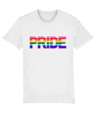 Load image into Gallery viewer, Gay Pride LGBTQ+ Flag Organic Cotton T&#39;Shirt
